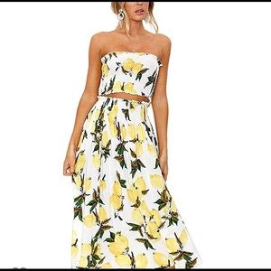 Lemon two piece set